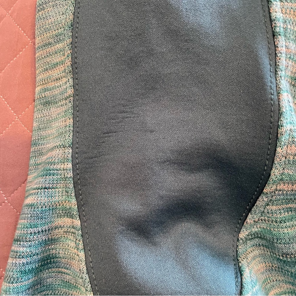 Columbia Half Zip Green Performance Jacket - Picture 7 of 8